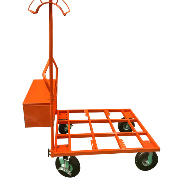 Laser Cart All Terrain Wheels with Toolbox
