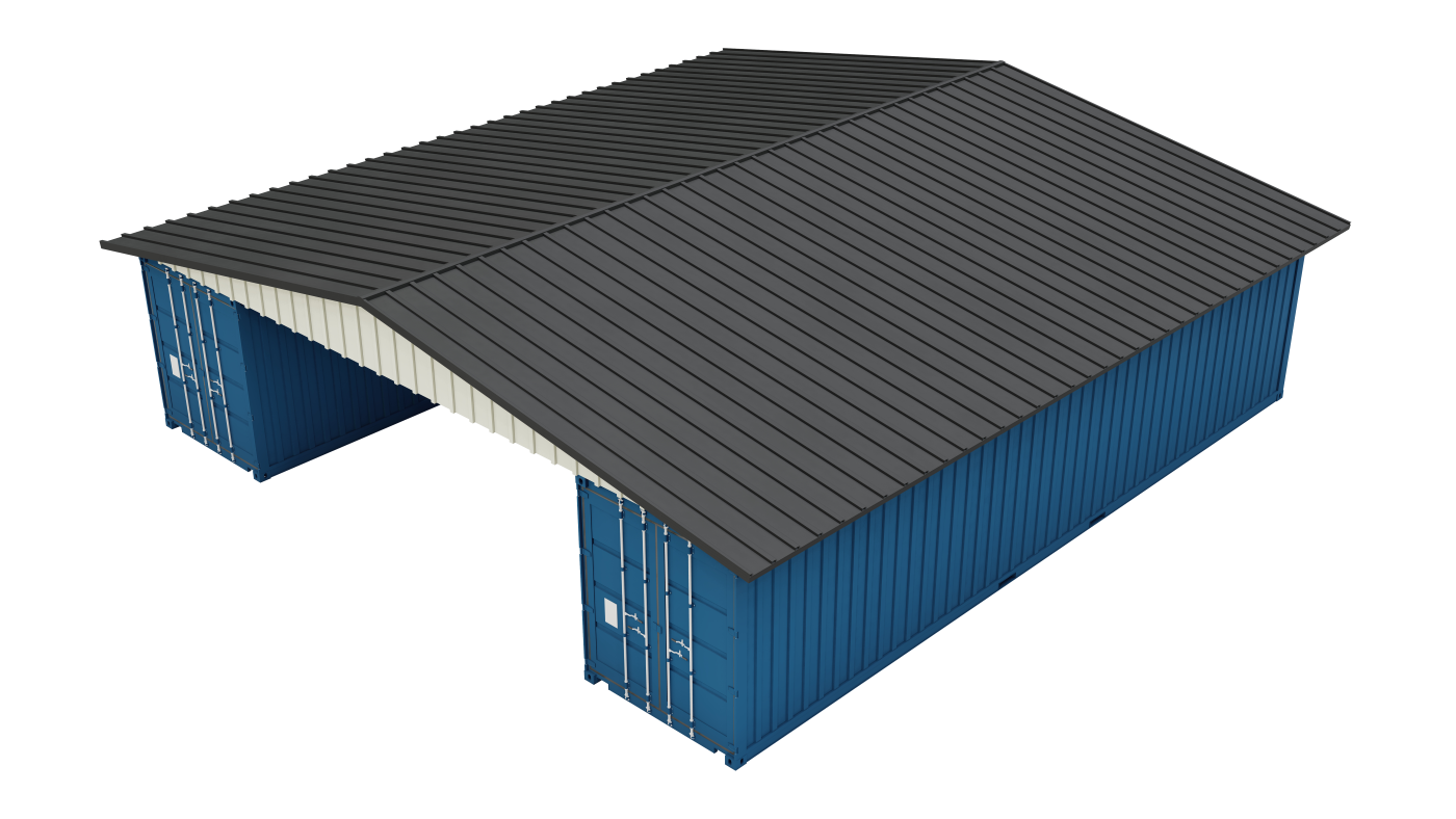 Container Oof Kit #1 Roof- 38'Wx40'Lx14'10