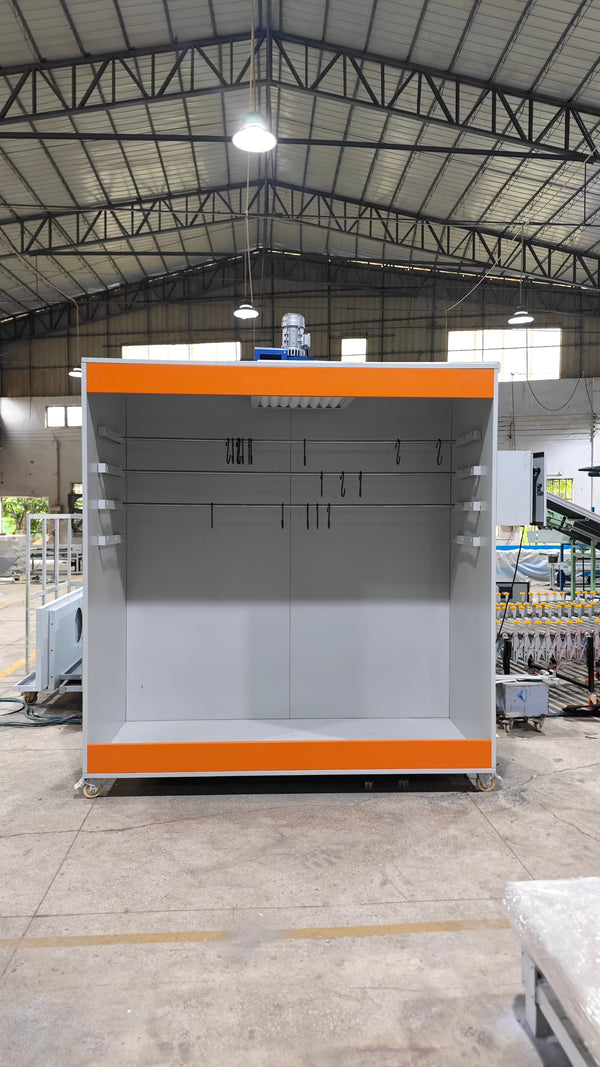 7' x 7' x 3' Steel Plated Laser Booth