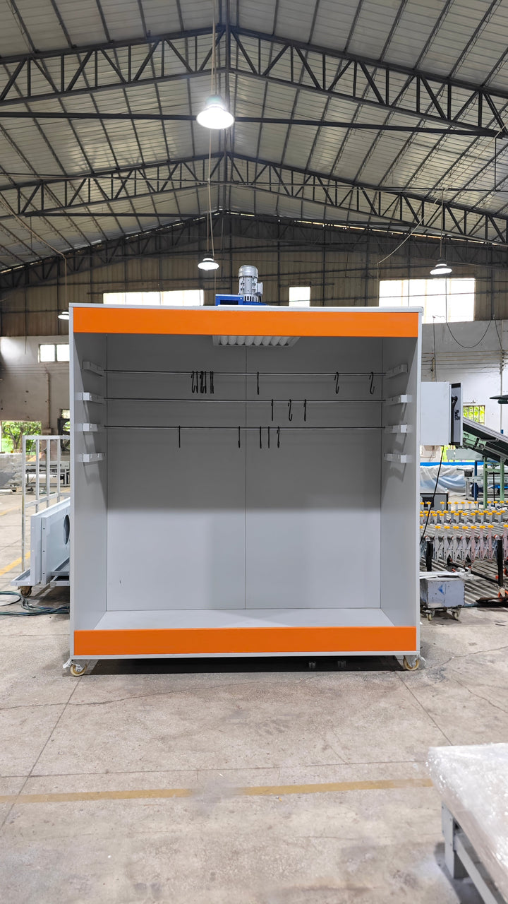7' x 7' x 3' Steel Plated Laser Booth - Trilar Industrial Solutions LLC