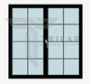 Dual-Pane Windows - 60’’ x 60’’ - Black - CX-002