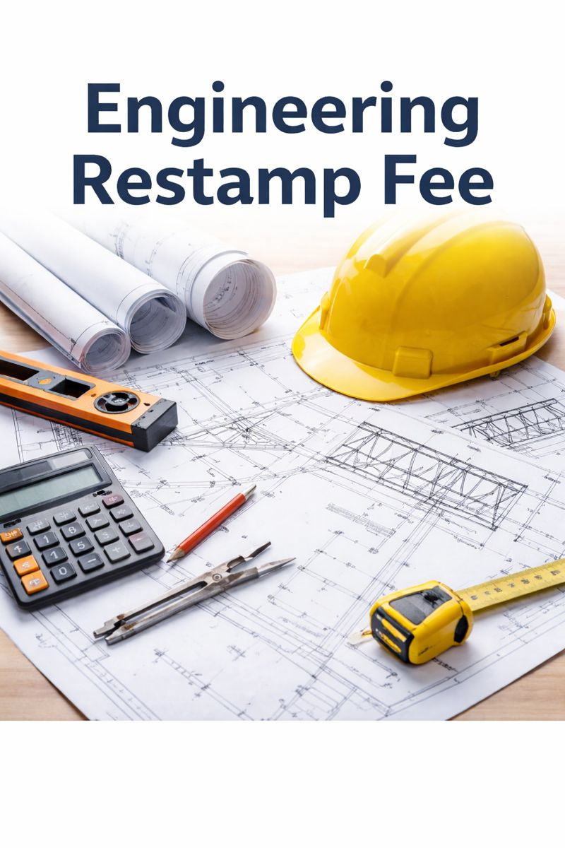 Engineering Fees - State Stamped