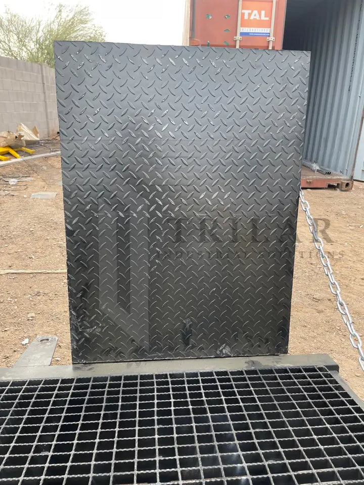Steel Portable Mobile Forklift Yard Dock Ramp - 20,000 lb Capacity – STL Industrial LLC Forklift Ramp