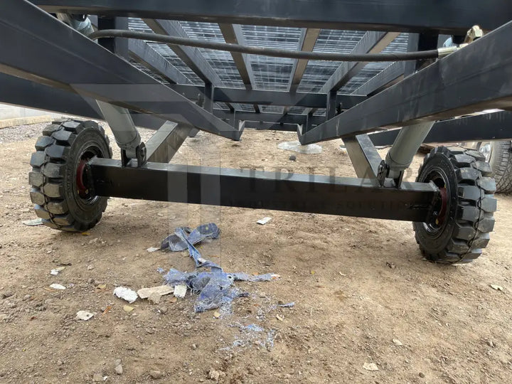 Steel Portable Mobile Forklift Yard Dock Ramp - 20,000 lb Capacity – STL Industrial LLC Forklift Ramp
