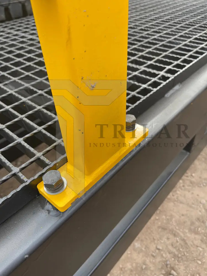 Steel Portable Mobile Forklift Yard Dock Ramp - 20,000 lb Capacity – STL Industrial LLC Forklift Ramp