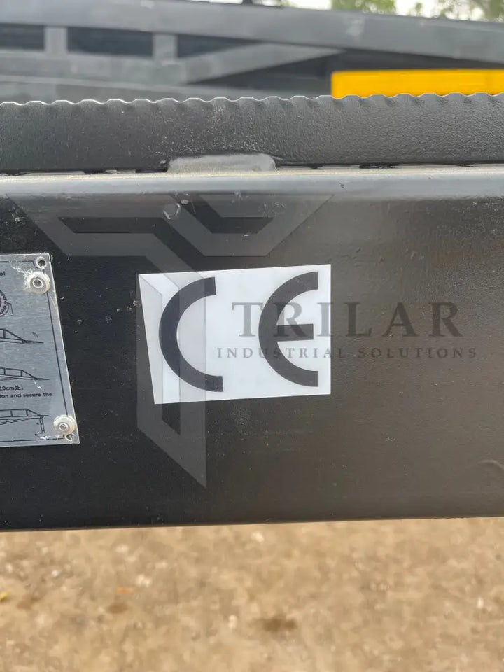 Steel Portable Mobile Forklift Yard Dock Ramp - 20,000 lb Capacity – STL Industrial LLC Forklift Ramp