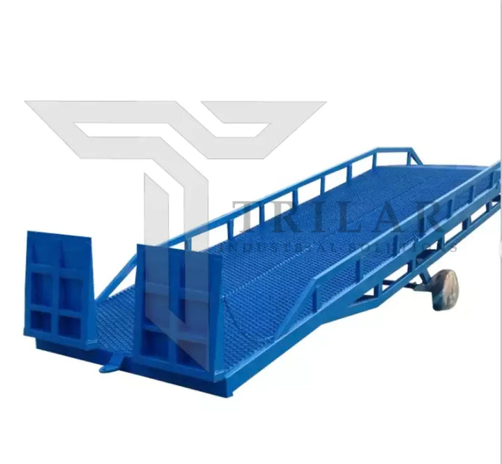 Steel Portable Mobile Forklift Yard Dock Ramp - 20,000 lb Capacity – STL Industrial LLC Forklift Ramp
